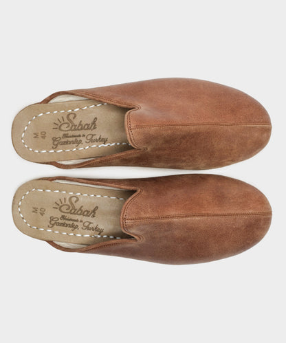 Todd Snyder Sabah Leather Baba - Brown