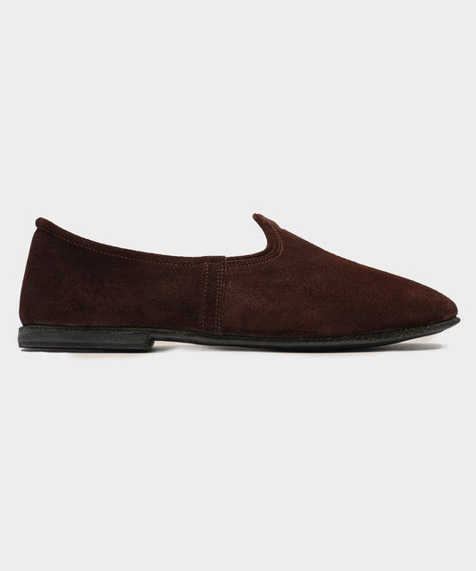 Todd Snyder Sabah Aksam Suede Loafer - Dark Brown