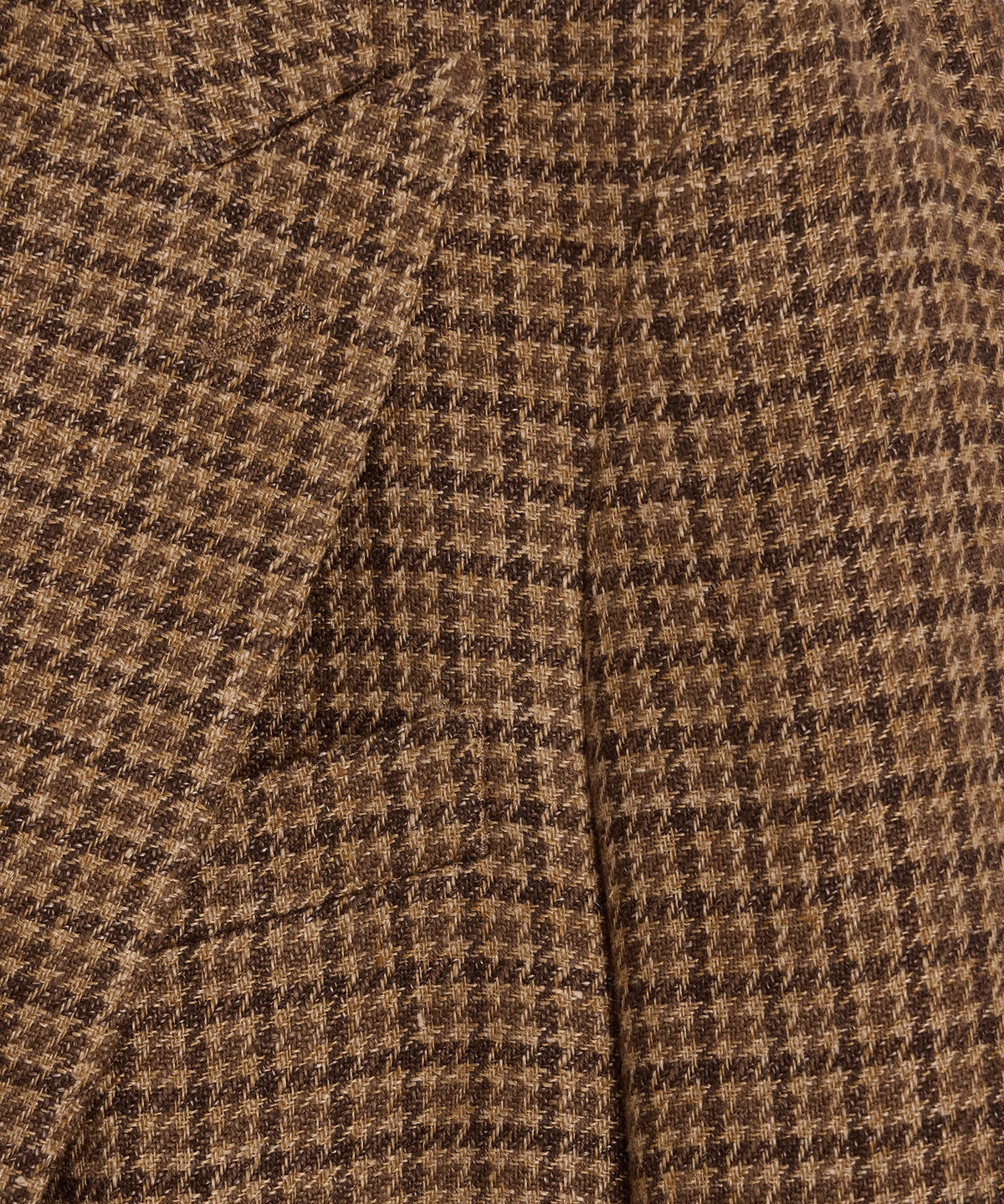Todd Snyder Italian Linen Houndstooth Sport Coat - Brown