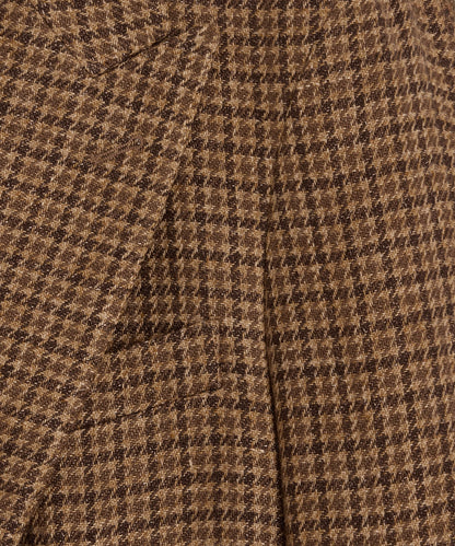 Todd Snyder Italian Linen Houndstooth Sport Coat - Brown