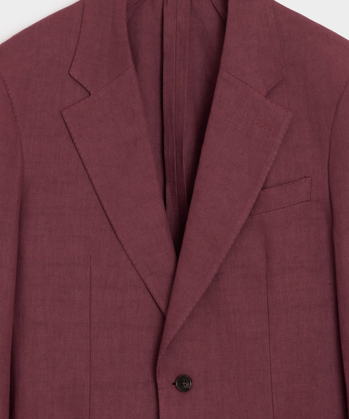 Todd Snyder Italian Linen Sport Coat - Wine