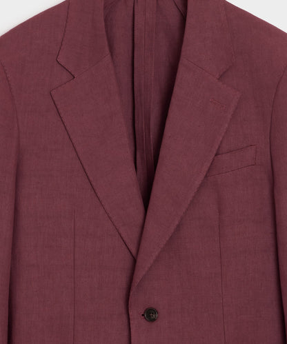 Todd Snyder Italian Linen Sport Coat - Wine