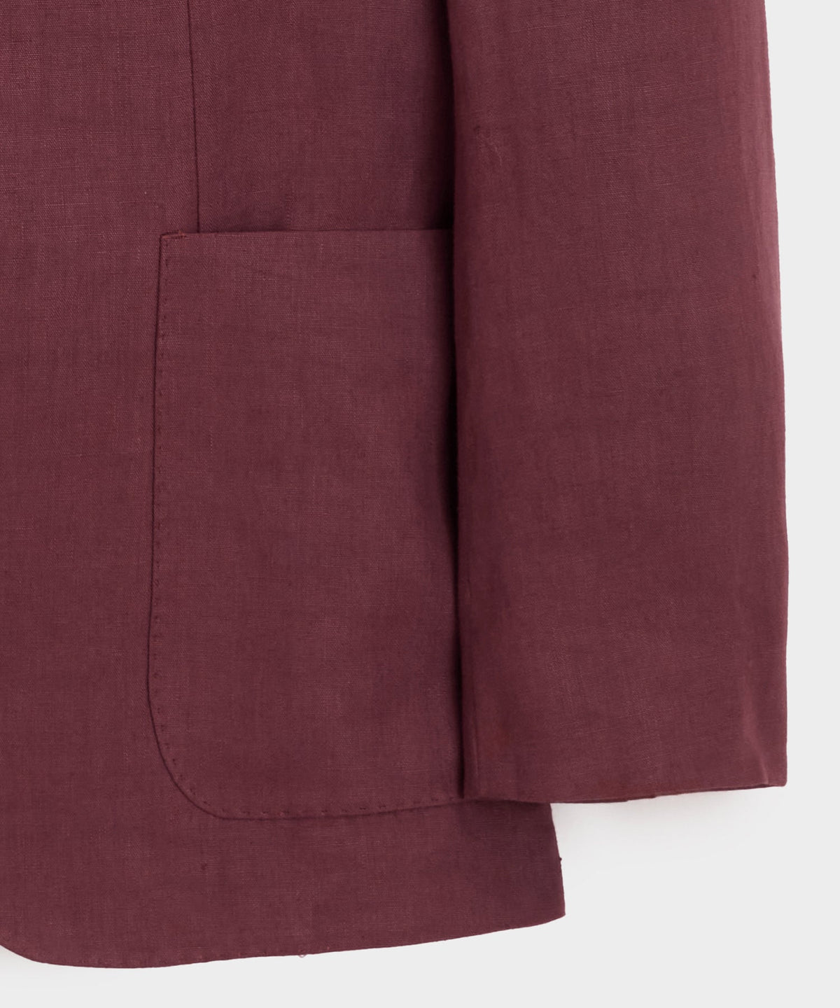 Todd Snyder Italian Linen Sport Coat - Wine