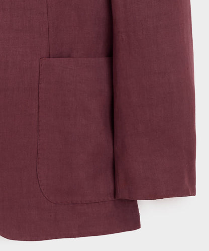 Todd Snyder Italian Linen Sport Coat - Wine