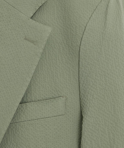 Todd Snyder Italian Seersucker Sutton Jacket - Seafoam
