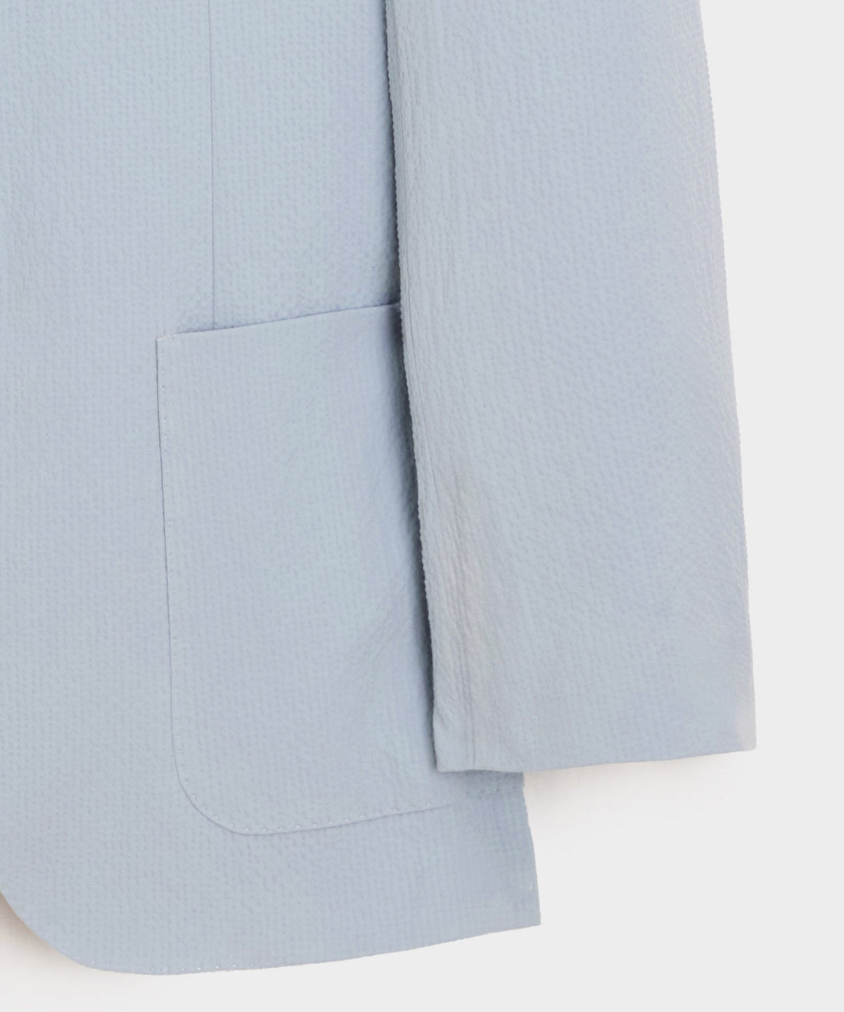 Todd Snyder Italian Seersucker Madison Jacket - Light Blue
