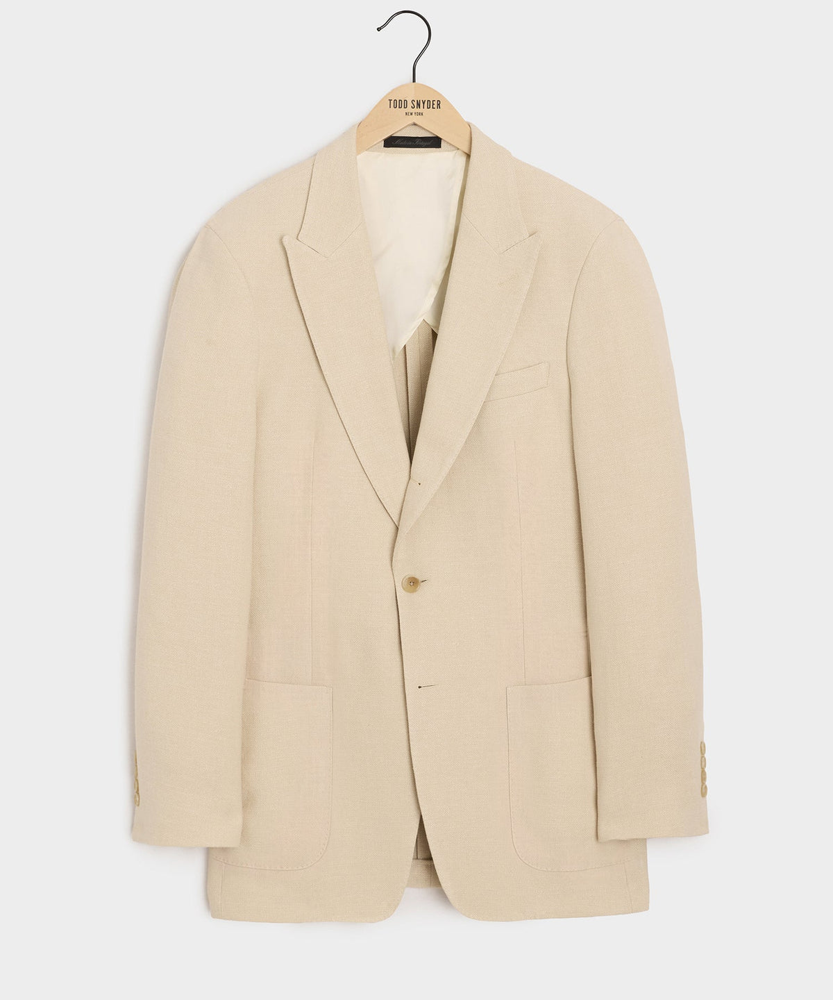 Todd Snyder Italian Linen-Cotton Madison Jacket - Birch