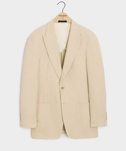 Todd Snyder Italian Linen-Cotton Madison Jacket - Birch