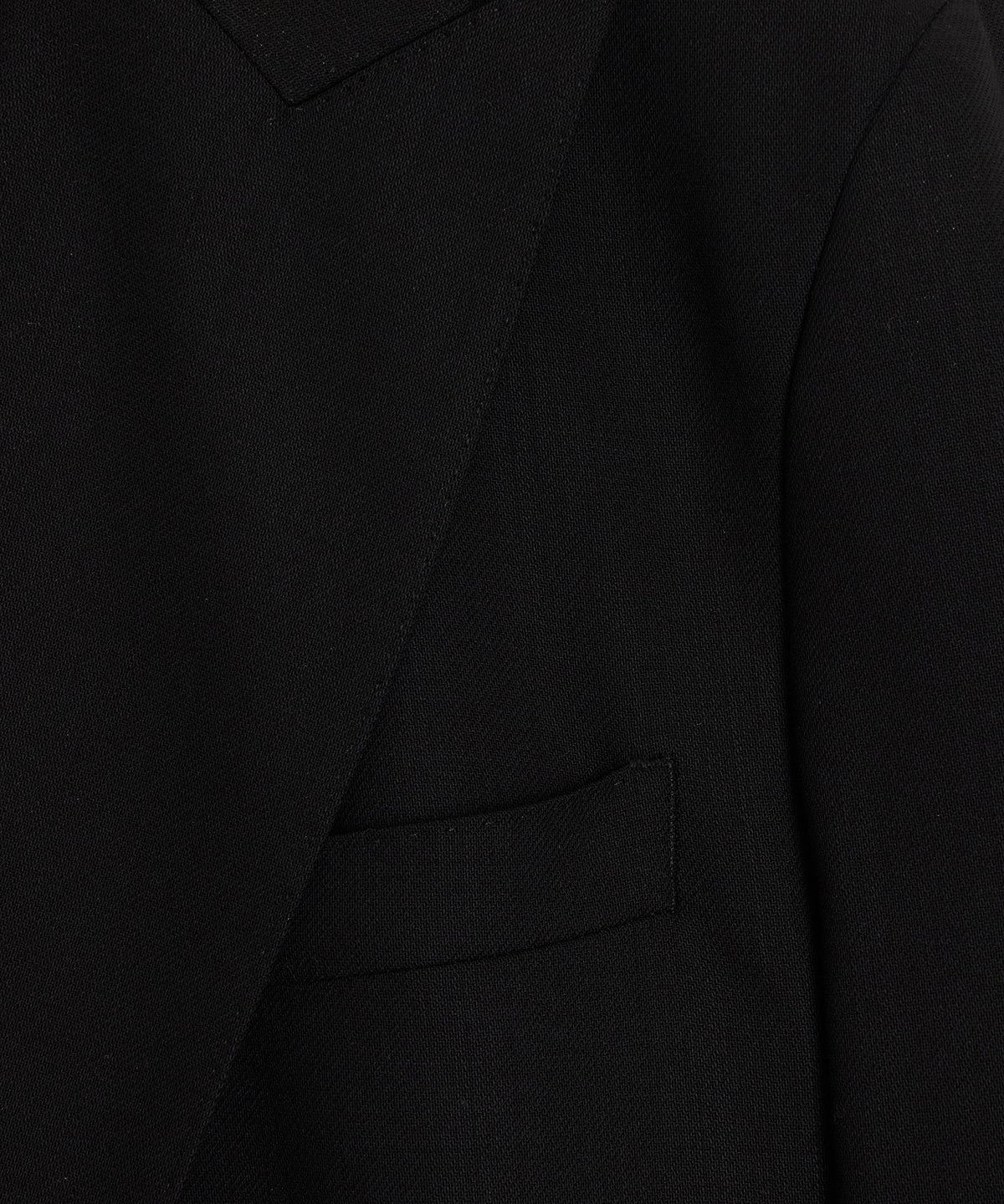 Todd Snyder Italian Wool Double-Breasted Hollywood Jacket - Black
