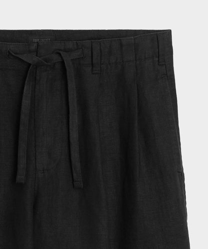 Todd Snyder 8" Mylos Short - Black