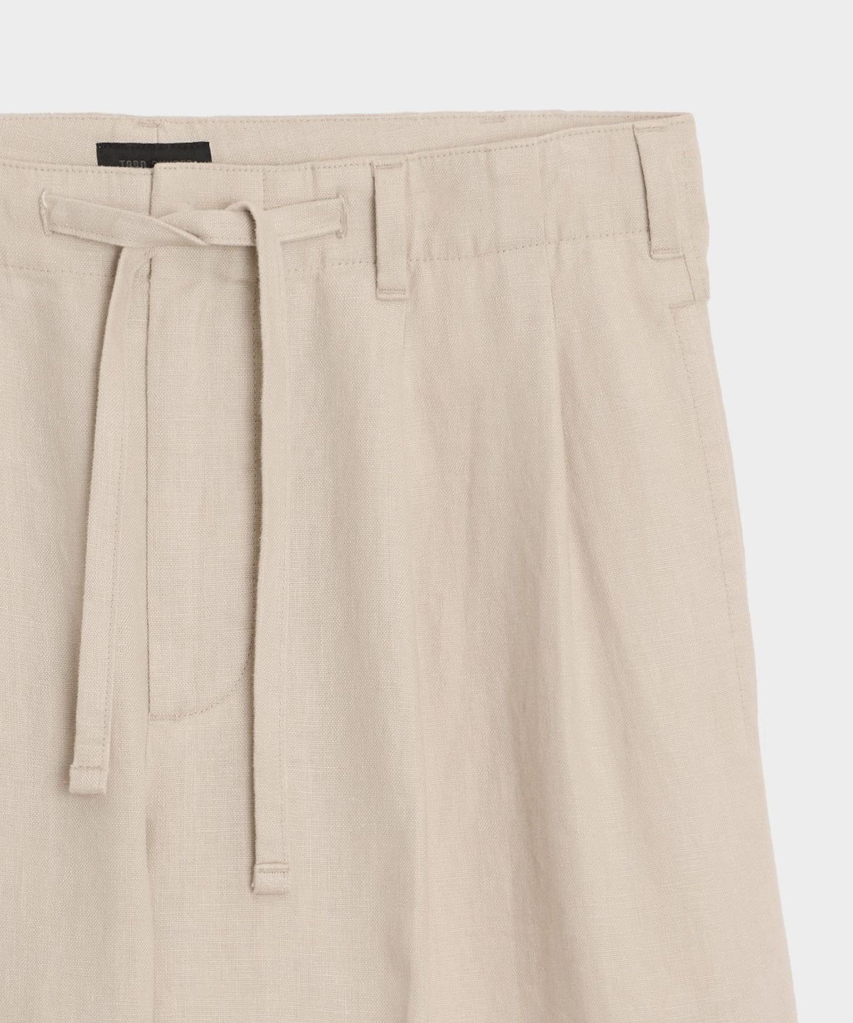 Todd Snyder 8" Mylos Short - Khaki