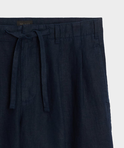 Todd Snyder 8" Mylos Short - Navy