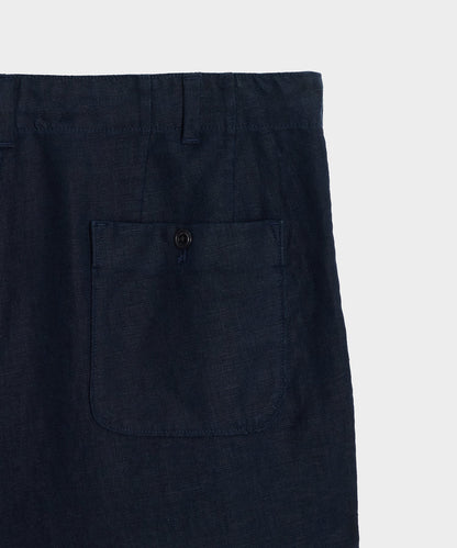 Todd Snyder 8" Mylos Short - Navy