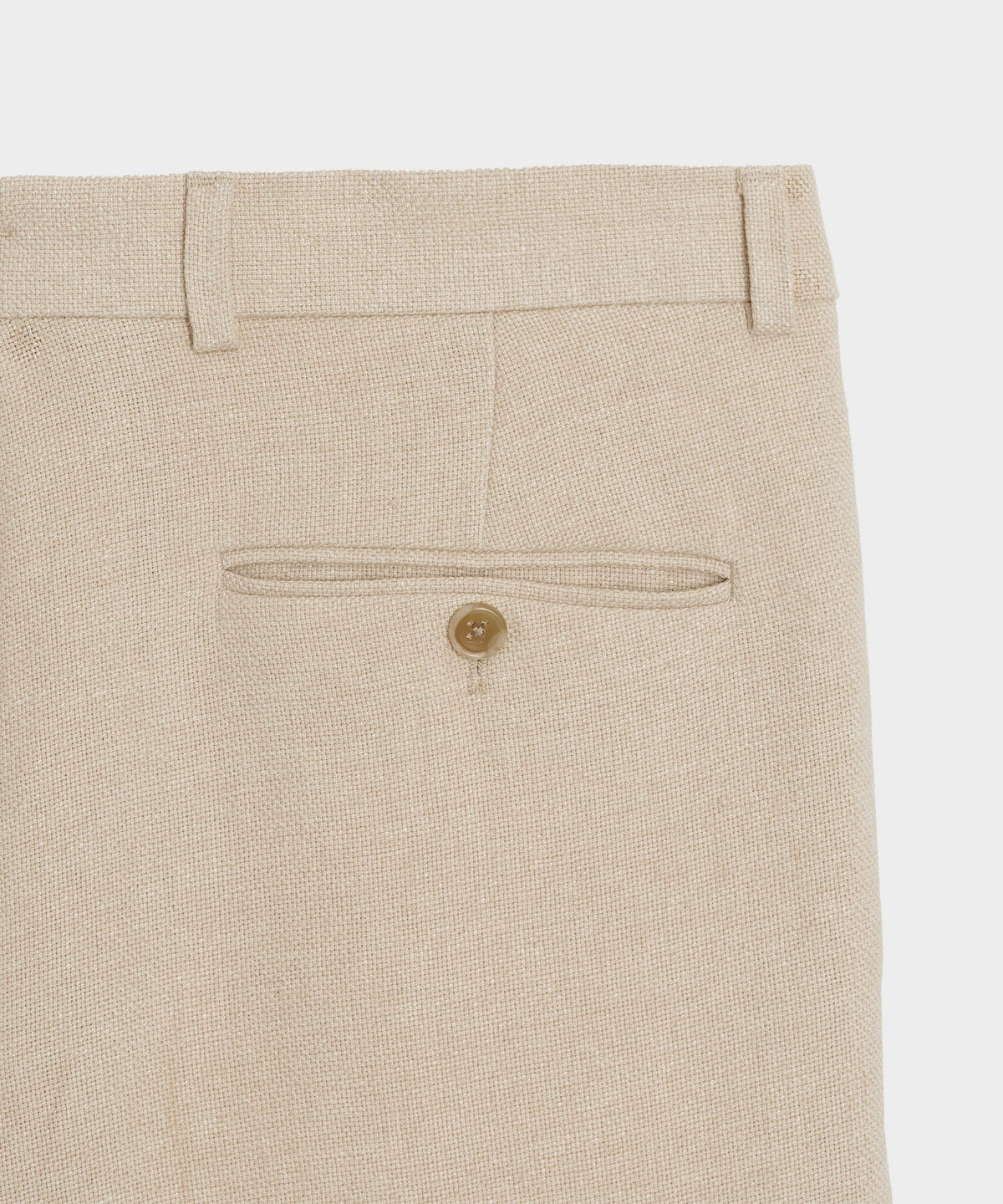 Todd Snyder Italian Linen-Cotton Madison Trouser - Birch