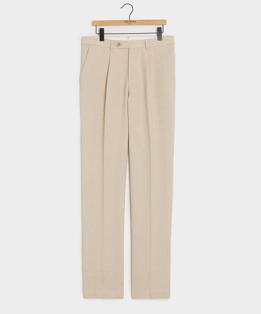 Todd Snyder Italian Linen-Cotton Madison Trouser - Birch
