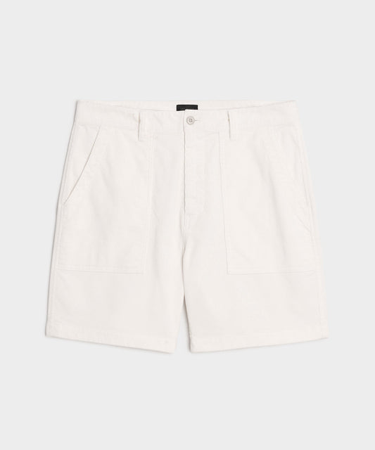 Todd Snyder 7" Corduroy Camp Short - Bisque