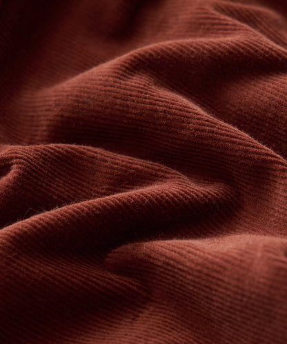 Todd Snyder 7" Corduroy Camp Short - Chocolate Cherry