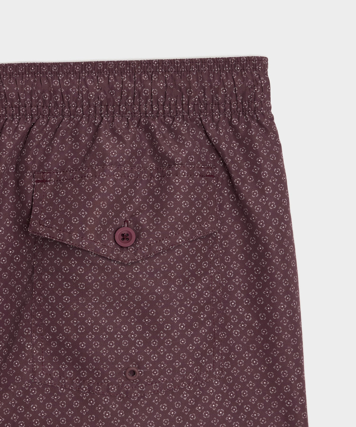 Todd Snyder 5" Montauk Swim Trunk - Merlot
