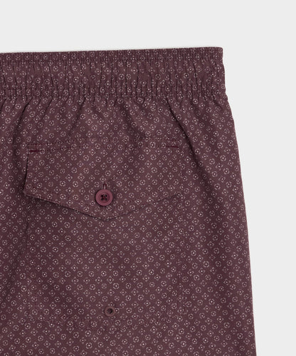 Todd Snyder 5" Montauk Swim Trunk - Merlot