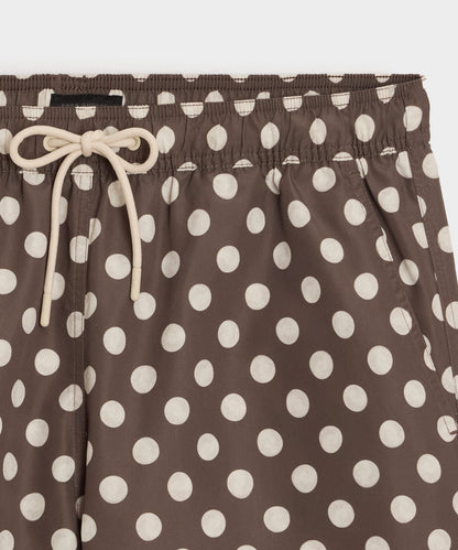 Todd Snyder 5" Montauk Swim Trunk - Brown