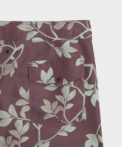 Todd Snyder 7" Boardshort - Burgundy