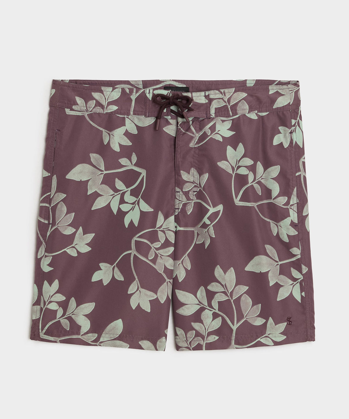 Todd Snyder 7" Boardshort - Burgundy