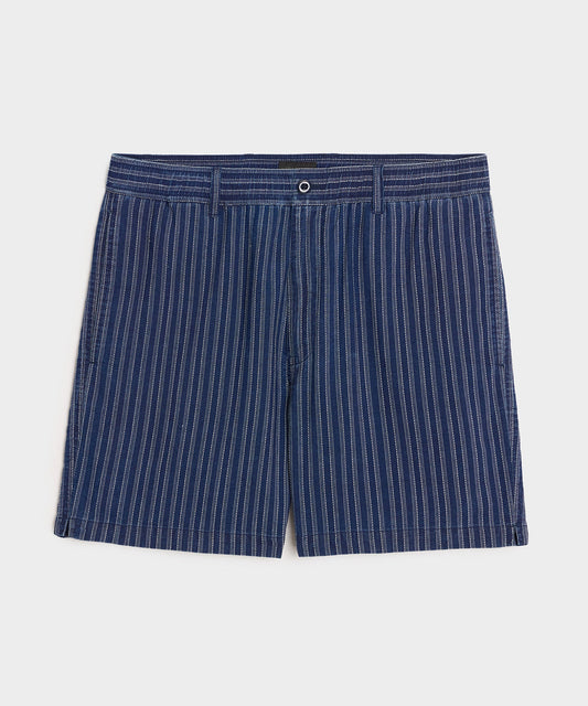 Todd Snyder 5" Cotton Beachcomber Short - Indigo