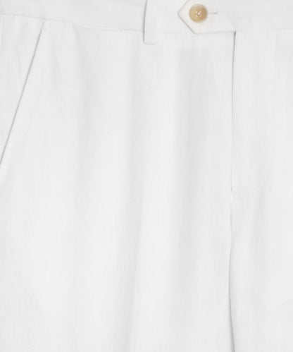 Todd Snyder Italian Linen Sutton Trouser - White