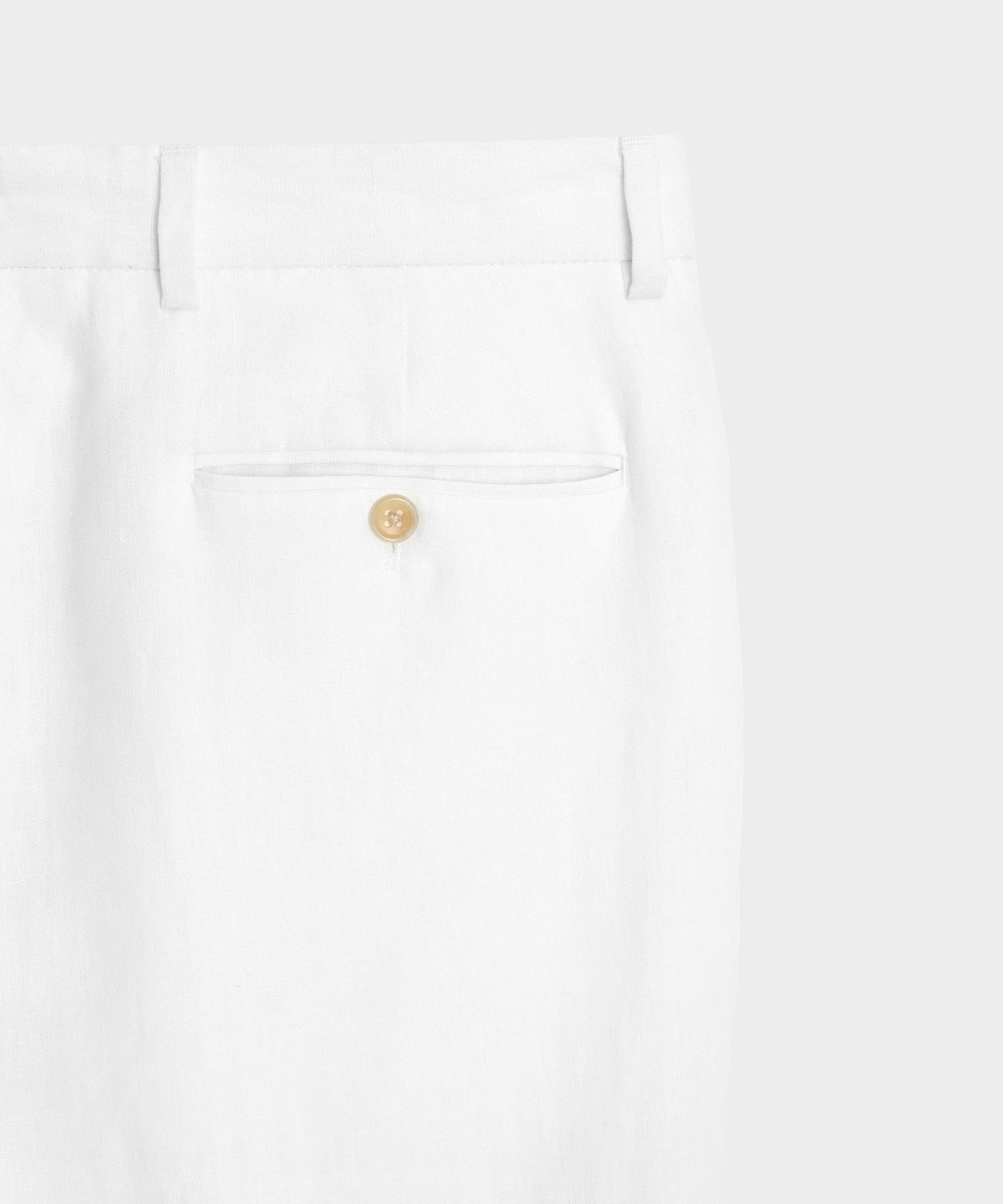 Todd Snyder Italian Linen Sutton Trouser - White