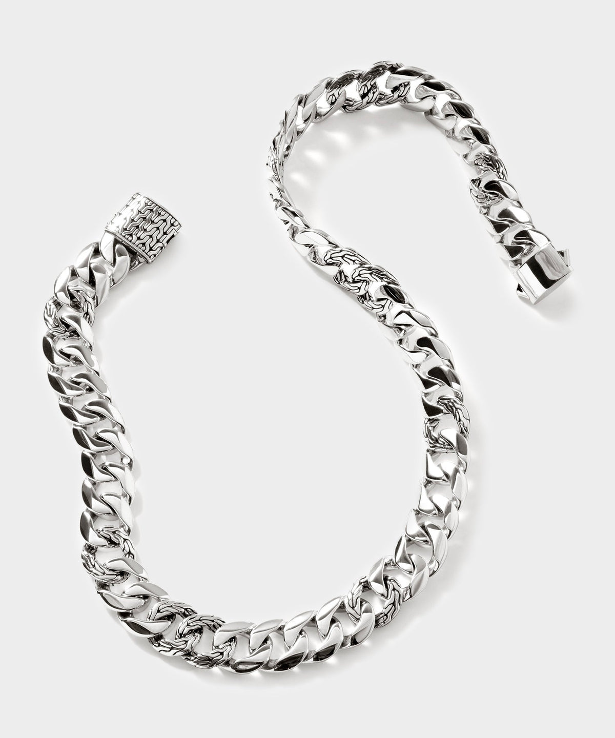 Todd Snyder John Hardy Sterling Silver Curb Chain Necklace - Silver