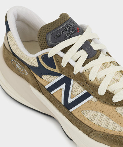 Todd Snyder New Balance Made in USA U990v6 Sneaker - Olive