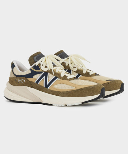Todd Snyder New Balance Made in USA U990v6 Sneaker - Olive