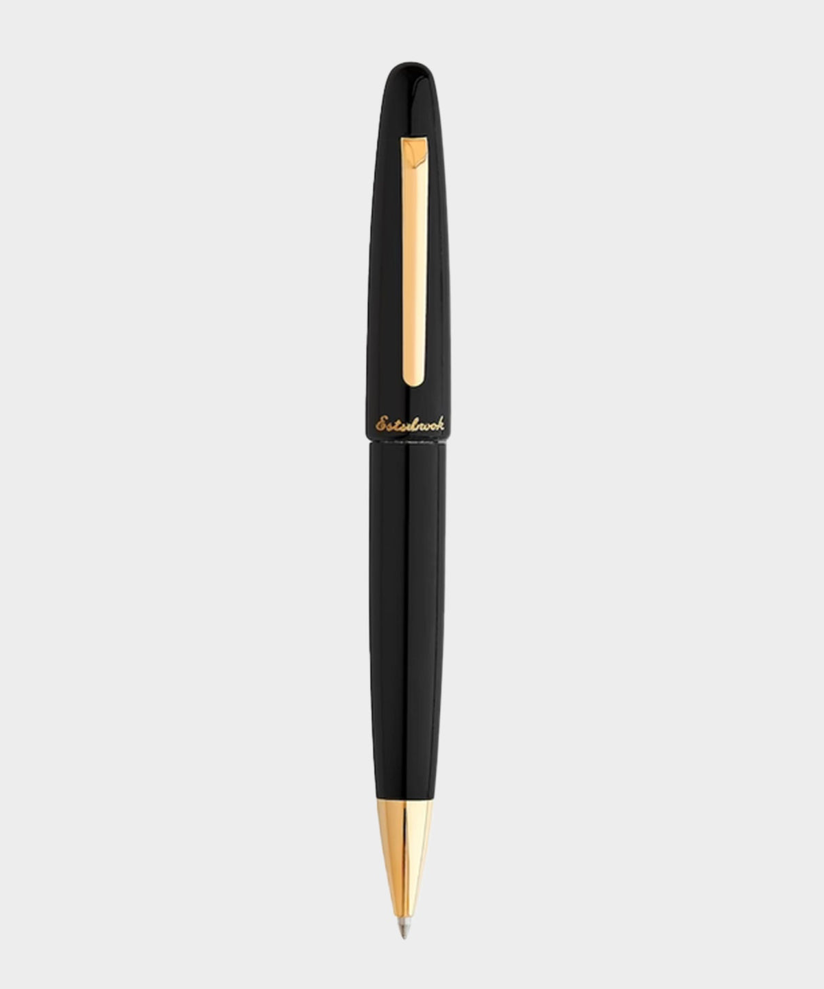 Todd Snyder Esterbrook Ebony Ballpoint Pen - Gold