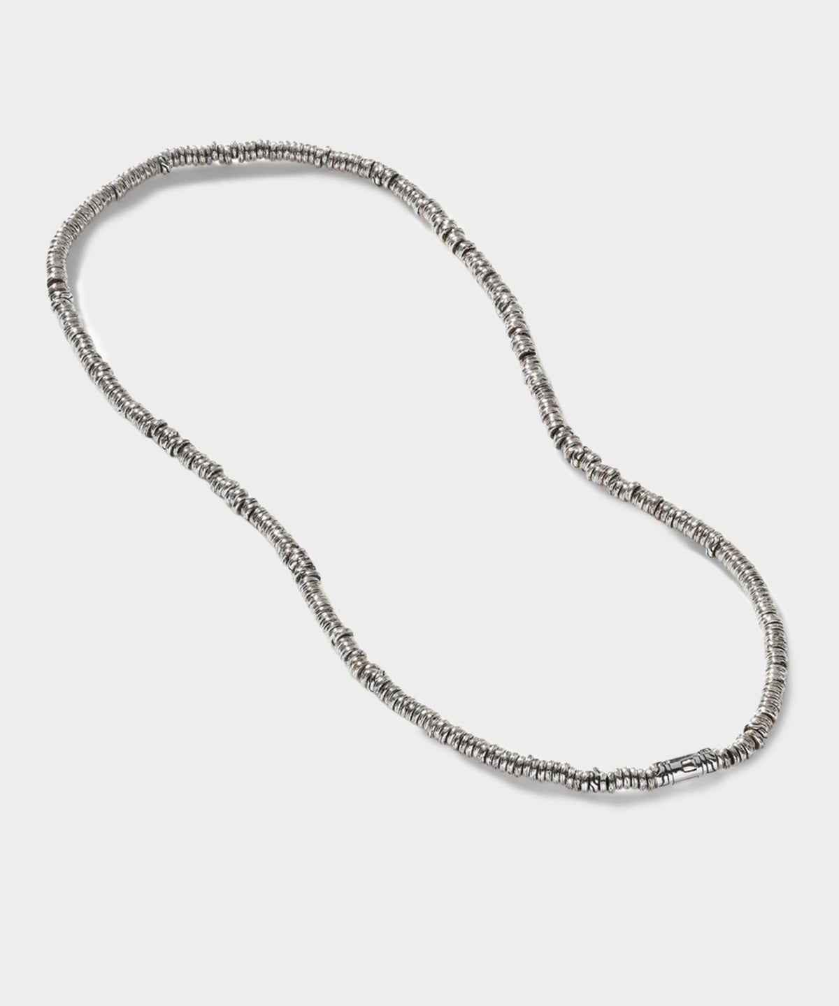 Todd Snyder John Hardy Sterling Silver Heishi Necklace - Silver