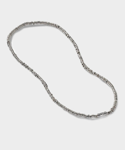 Todd Snyder John Hardy Sterling Silver Heishi Necklace - Silver