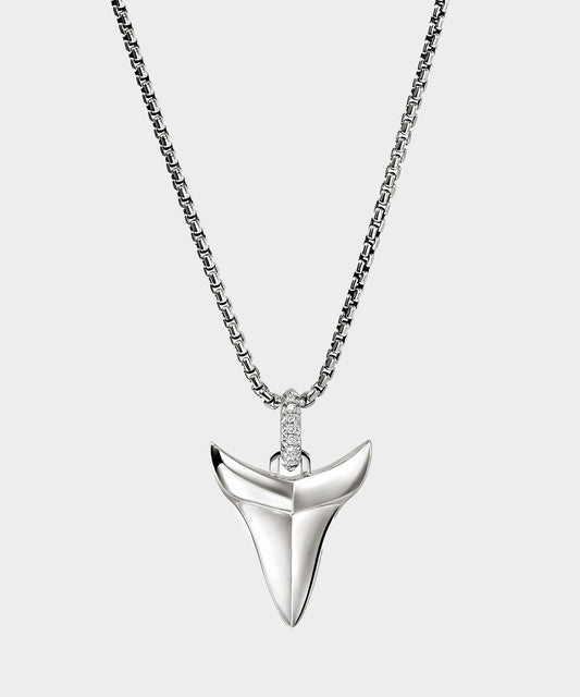 Todd Snyder John Hardy Diamond Sterling Silver Talismans Necklace - Silver