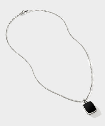 Todd Snyder John Hardy Sterling Silver Tag Pendant Necklace - Silver