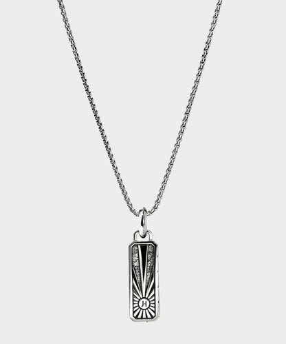 Todd Snyder John Hardy Lapis Lazuli Talisman Necklace - Silver