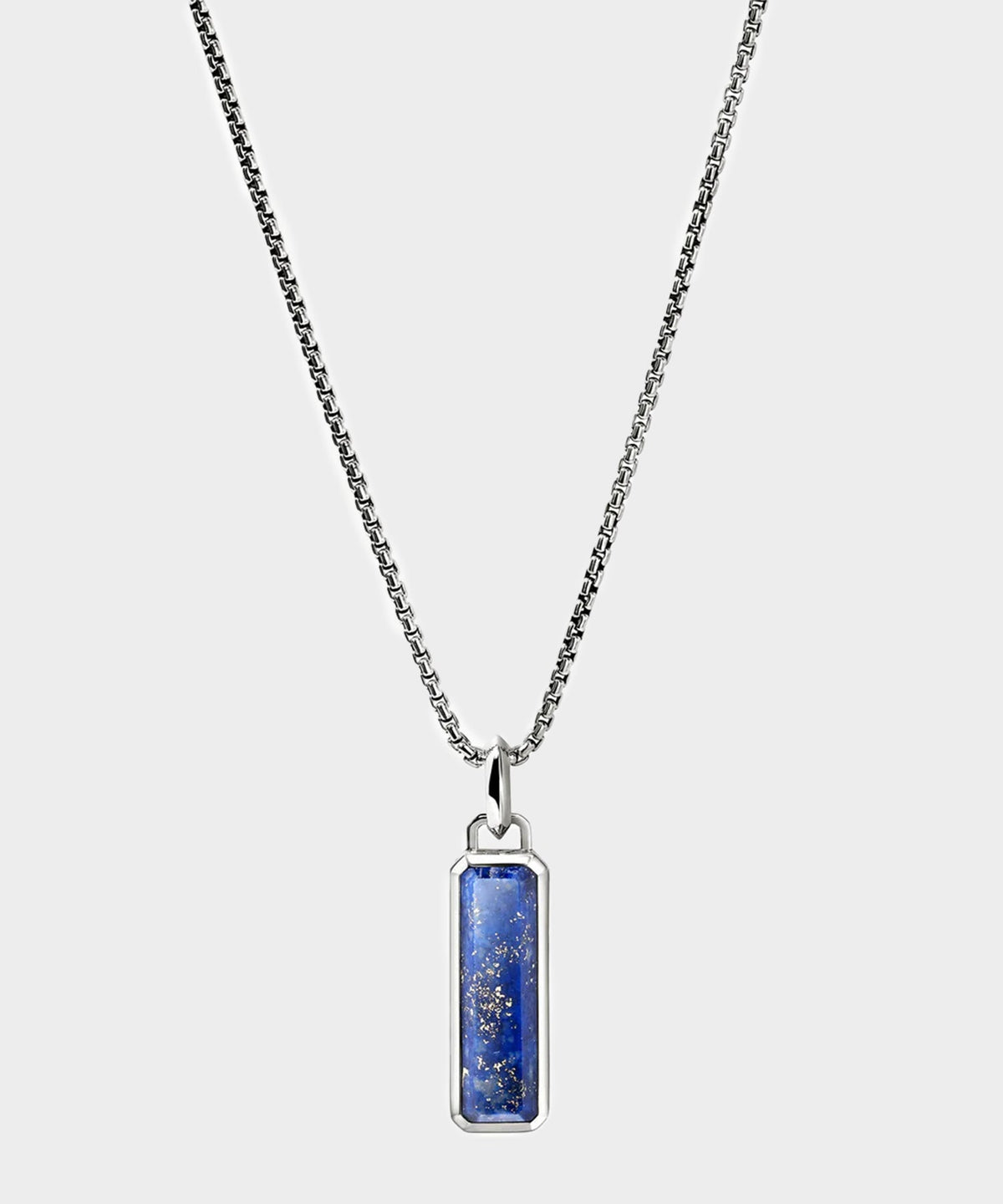Todd Snyder John Hardy Lapis Lazuli Talisman Necklace - Silver