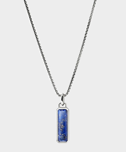 Todd Snyder John Hardy Lapis Lazuli Talisman Necklace - Silver