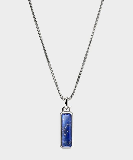Todd Snyder John Hardy Sterling Silver Lapis Lazuli Necklace - Silver