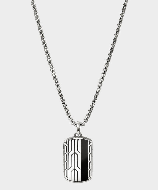 Todd Snyder John Hardy Sterling Silver Icon 50 Pendant Necklace - Silver