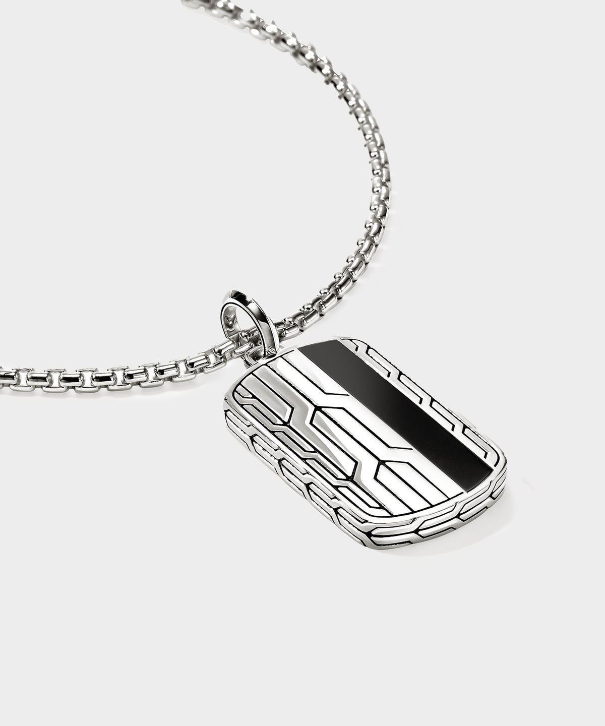 Todd Snyder John Hardy Sterling Silver Icon 50 Pendant Necklace - Silver