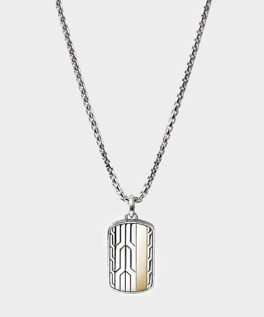 Todd Snyder John Hardy 14K Gold Icon 50 Pendant Necklace - Gold