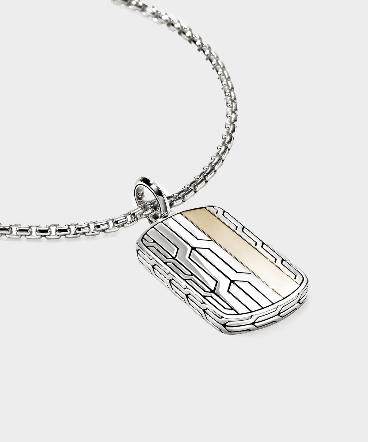 Todd Snyder John Hardy 14K Gold Icon 50 Pendant Necklace - Gold