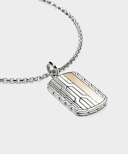 Todd Snyder John Hardy 14K Gold Icon 50 Pendant Necklace - Gold