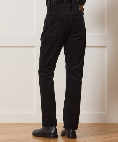 Todd Snyder Western 5-Pocket Corduroy Pant - Black