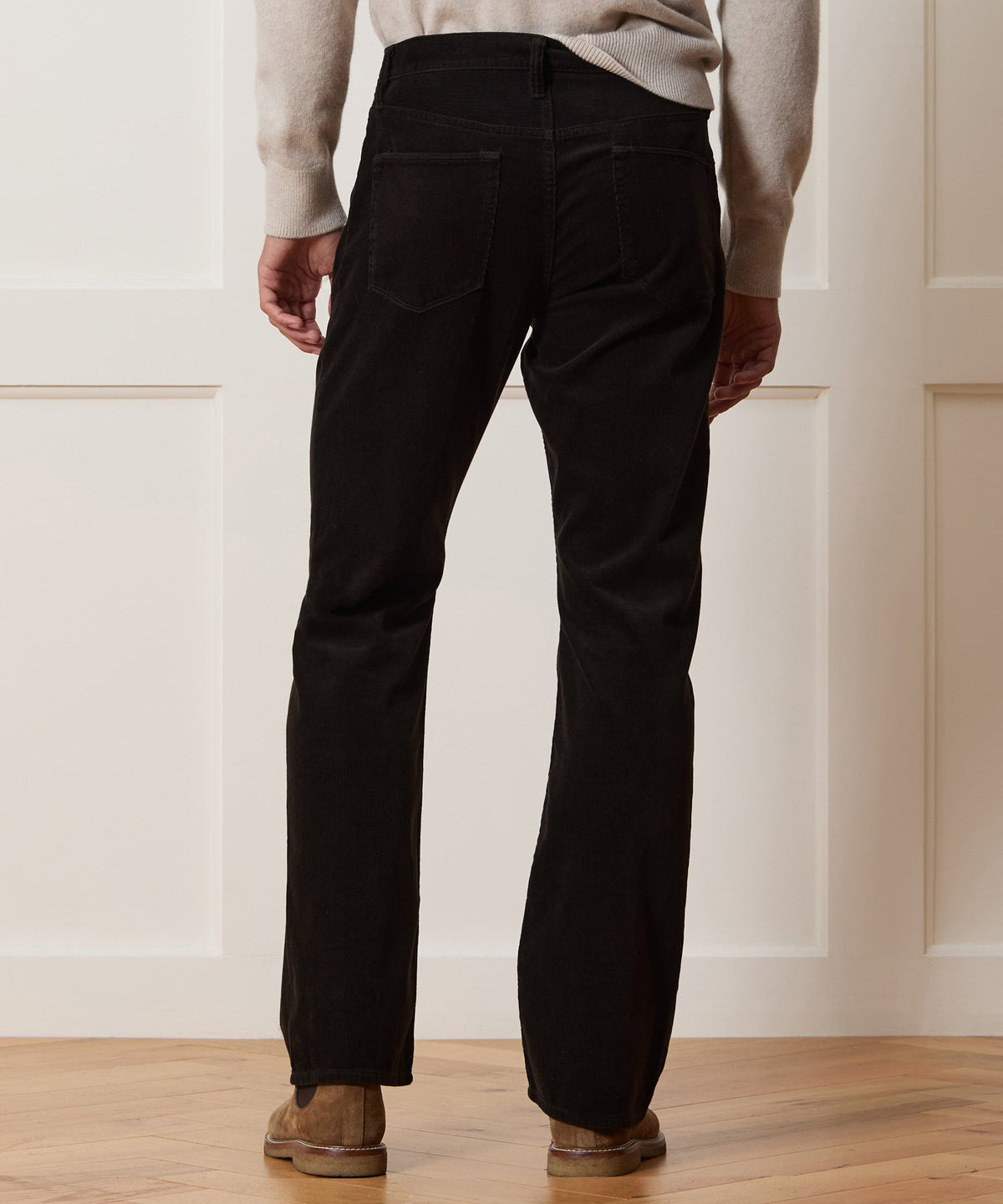 Todd Snyder Western 5-Pocket Corduroy Pant - Caviar