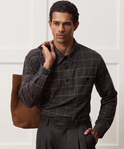 Todd Snyder Field Polo - Caviar