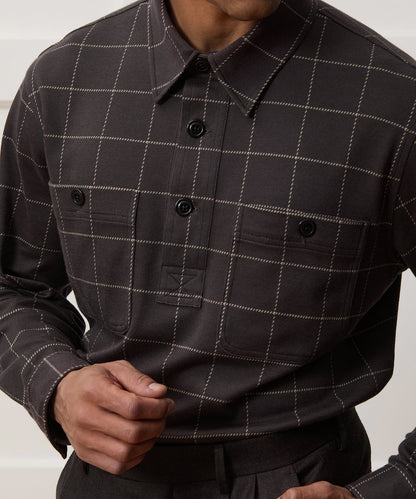 Todd Snyder Field Polo - Caviar
